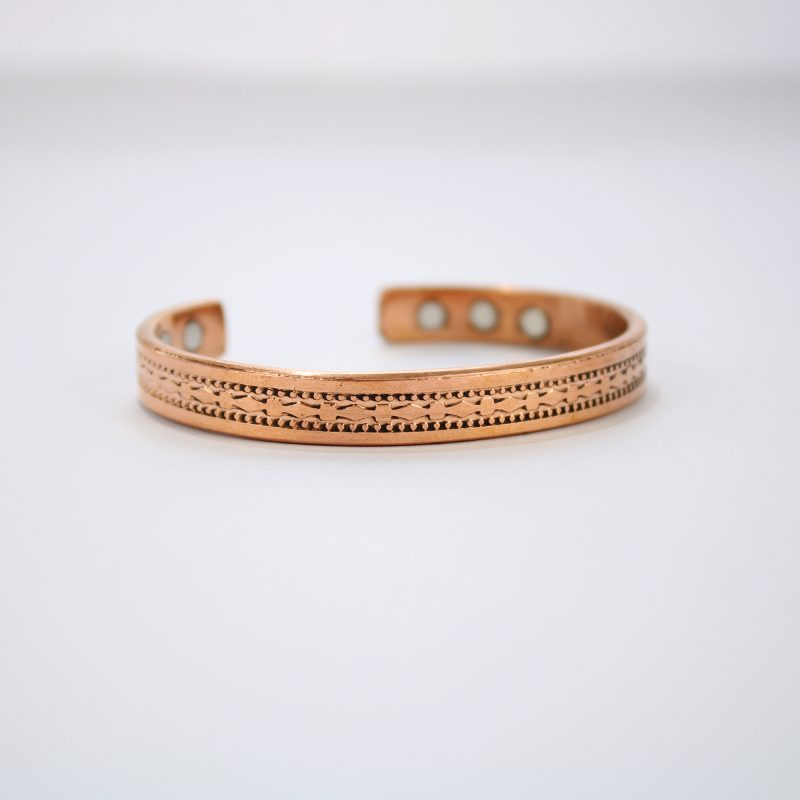 Natural Copper Magnetic Cuff Bracelet, Blood Pressure Copper Magnetic  Bracelet By Tradnary at Rs 75/piece | Copper Ring in Sambhal | ID:  2850639038091