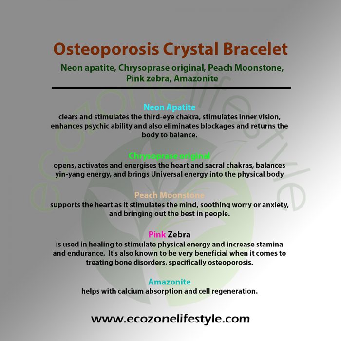 Osteoporosis Crystal Bracelet copy